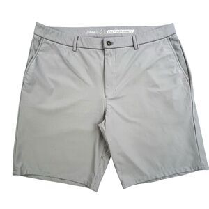Johnnie O Prep-Formance Cross Country Short 38x9 Light Gray Performance Golf